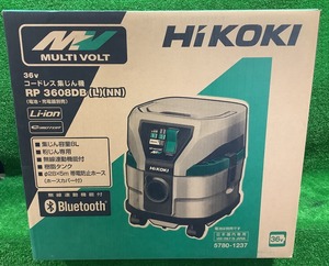 未使用品 HiKOKI ハイコーキ 36V マルチボルト コードレス 集じん機 RP3608DB(L)(NN)