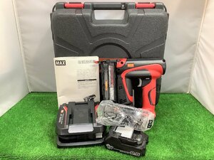 中古美品 MAX マックス 18V 2.5Ah 充電式 ピンネイラ セット TJ-35P4-BC/1825A