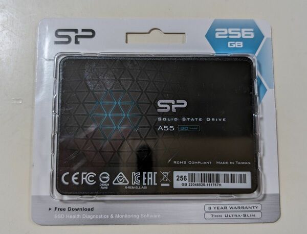 シリコンパワー SSD 256GB