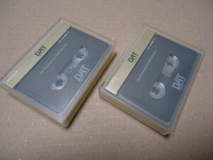 SONY DATテープ 120分x2本セット 中古