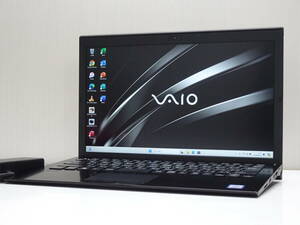 VAIO VJPG11C11N no. 7 поколение Core i5 7200U память 8GB SSD128GB Win11 13.3 дюймовый полный HD SONY Bluetooth Web камера USB3.0 труба DH-571