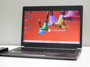 Dynabook R63/M 第8世代 Core i5 8250U 8GB SSD256GB Win11 Office 13.3インチ Bluetooth USB3.0 Webカメラ 東芝 ダイナック 管FD-583