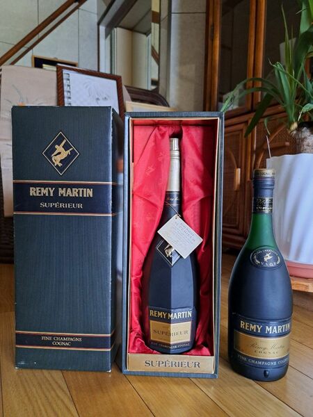 レミーマルタン REMY MARTIN スペリオール　ファインシャンパーニュ VSOP コニャック ブランデー 古酒　２本セット