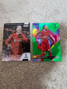 2023-24 Topps UEFA Club Competitions finest van dijk /99