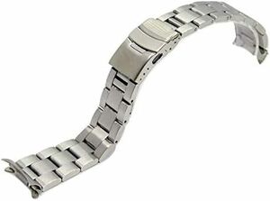 [BASIS+] 腕時計 オイスター 3連 ステンレス ベルト 弓カン 無垢 ブレスレット for SK