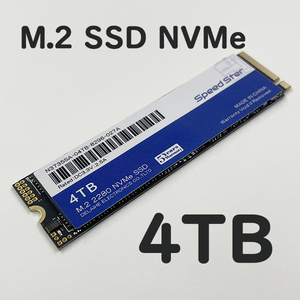 ◆新品◆M.2 SSD NVMe 4TB Type2280 PCIe3.0×4