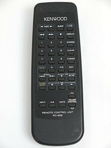 【中古】KENWOOD オーディオ用リモコン RC-SE9 [管理:1150011873]