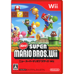 【中古】【ゆうパケット対応】New スーパーマリオブラザーズ Wii [管理:1350000772]