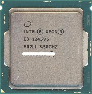 【中古】【ゆうパケット対応】Xeon E3-1245 v5 3.5GHz 8M LGA1151 SR2LL [管理:1050014054]