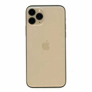【中古】APPLE iPhone 11 Pro 256GB au SIMロック解除済み MWC92J/A ゴールド [管理:1150027175]