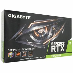 【中古】GIGABYTE製グラボ GV-N207SGAMING OC WHITE-8GD PCIExp 8GB 元箱あり [管理:1050023646]