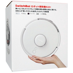 【新品(開封のみ)】 SwitchBot ロボット掃除機 K10+ 1年分アクセサリーセット W3011022 [管理:1100056592]