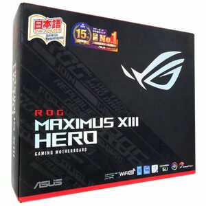 【中古】ASUS製ATXマザーボード ROG MAXIMUS XIII HERO LGA1200 元箱あり [管理:1050023642]