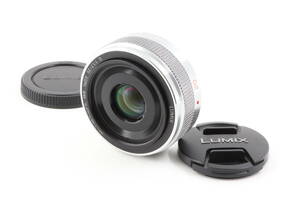 AB (良品) Panasonic LUMIX G 20mm F1.7 II 2 ASPH. シルバー H-H020A-S 初期不良返品対応 領収書発行可能 