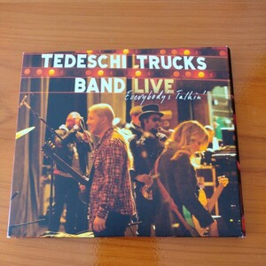 TEDESCHI TRUCKS BAND　【EVERYBODY’S TALKIN'】　輸入盤LIVE　CD 2枚組　紙パッケージ