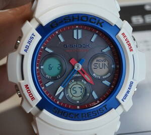 CASIO 腕時計 G-SHOCK 5230 White Tricolor Series（ホワイト・トリコロール・シリーズ）（中古）