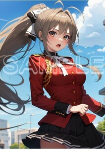 Z5345 千斗いすず 甘城ブリリアントパーク 甘ブリ A4 同人 イラスト 美少女 美女 下着 水着 コスプレ ポスター セクシー エロ acg.