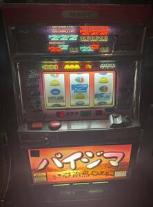  pachinko slot machine apparatus 4 serial number me-si- pie jima Junk part removing present condition delivery 