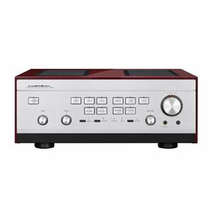2021 year made Luxman LUXMAN pre-main amplifier rose wood | silver hair line L-595A/LIMITED [ high-res correspondence ]