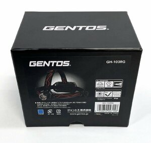 新品 GENTOS Gシリーズ LEDヘッドライト GH-103RG ジェントス