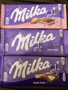  Mill ka шоколад 100g 3 пункт клубника Alpen молоко happy kau