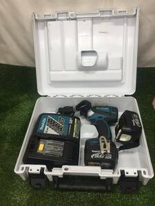 【中古品】マキタ 充電式インパクトドライバ 14.4V 3.0Ah 青 TD134DX2 /IT0D991QS168