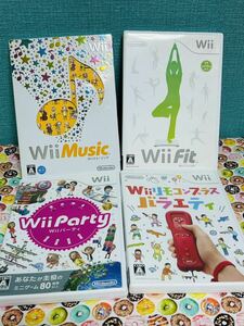 Wii Wiiソフト fit ゲームソフト 4枚