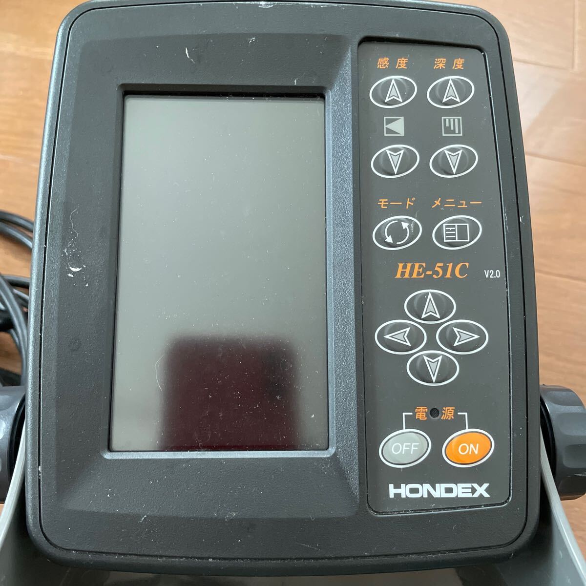 ＨＯＮＤＥＸ ホンデックス 本多電子 ４．３型ワイドカラー液晶 ポータブル魚探 高輝度液晶採用 バージョンＶ２．０ ＨＥ－５１Ｃ