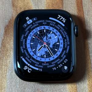新品 Apple Watch 7 45mm スペースブラック チタニウム バッテリー最大容量100% AppleCare+付