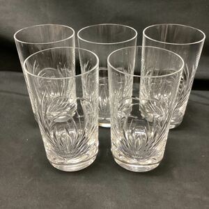 タンブラー 5点セット クリスタル グラス クリスタルガラス 食器 