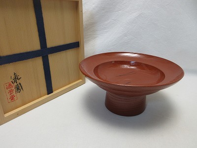 未使用 茶道具 漆専堂造 木製朱塗 桶形二段重 内黒 木工芸 共箱 2025年最新】Yahoo!オークション -漆専堂の中古品・新品・未使用