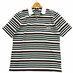  beautiful goods #Munsingwear Munsingwear wear polo-shirt with short sleeves Golf wear summer thing men's 1 jpy start 