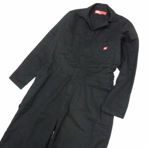 ◆Dickies ディッキーズ 長袖 つなぎ オールインワン カバーオール 作業服 メンズ 1円スタート