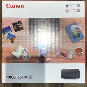 【新品未開封品・セットアップインク付属・保証付】●CANON A4インクジェット複合機[プリント/コピー/スキャナ] PIXUS TS5430 [ブラック]●