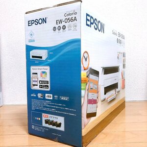 [ новый товар нераспечатанный товар / выставить чернила приложен / с гарантией ]* Epson (EPSON) A4 струйный многофункциональная машина ( принт / копирование / сканер ) Colorio EW-056A*