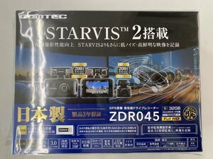 【新品未開封品/安心の日本製/メーカー3年保証】●コムテック「STARVIS 2」搭載 夜間撮影性能が向上した高性能ドライブレコーダー ZDR045●