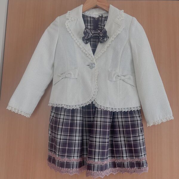 anyfam 入学式 フォーマル フォーマルスーツ 女の子 ワンピース
