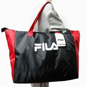 ★フィラ FILA 新品 ビッグ 大容量 ジム スポーツ ファスナー付き トートバッグ BAG 鞄 かばん [443380MLT1N]一 六★QWER