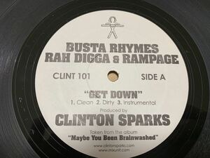 ★HIP HOP★ CLINTON SPARKS produce BUSTA RHYMES & RAH DIGGA , RAMPAGE / GET DOWN