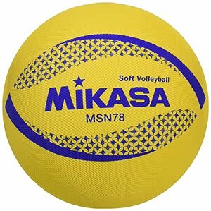mikasa(MIKASA) цвет soft волейбол иен .78cm одобренный мяч ( желтый )MSN78-Y