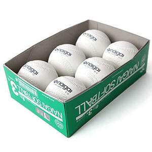 ナイガイ 試合球 ゴム・ソフトボール 検定球3号 naigai-3 ※半ダース販売(6個入) ボール