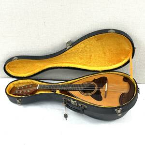 SUZUKI mandolin M-218 1975 year made hard case attaching Suzuki 24F north TO3