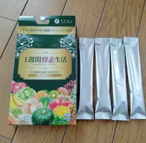 ファイン　酵素生活　15g 4包　日本製　濃縮液体タイプ　