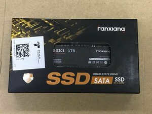 【開封済・動作確認済】fanxiang S201 M.2 SATA SSD 1TB 2280 3D NAND TLC採用 SATAⅢ 6Gb/s m2 最大読取 550MB/s