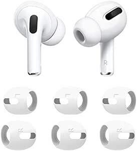 VSuRing Airpods Pro用イヤーピース Fit in the case シリコン製 付けたまま充電可能 イヤホンカバ