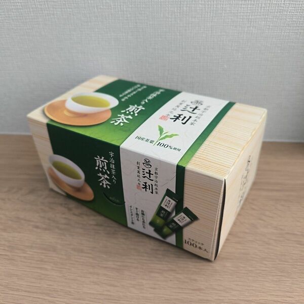 辻利　インスタント茶　煎茶　100本