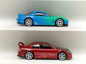 ●HW ルース品④ 2台　RX-7、シビック