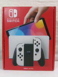 任天堂　Nintendo Switch (有機ELモデル) Joy-Con(L)/(R) ホワイト HEG-001　中古品　動作確認済み　即決