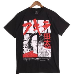 新品【Akira】 アキラ プリント Tシャツ M // 島鉄雄 金田正太郎 アニメ SF バイク 