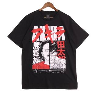 新品【Akira】 アキラ プリント Tシャツ L // 金田正太郎 島鉄雄 SF バイク アニメ